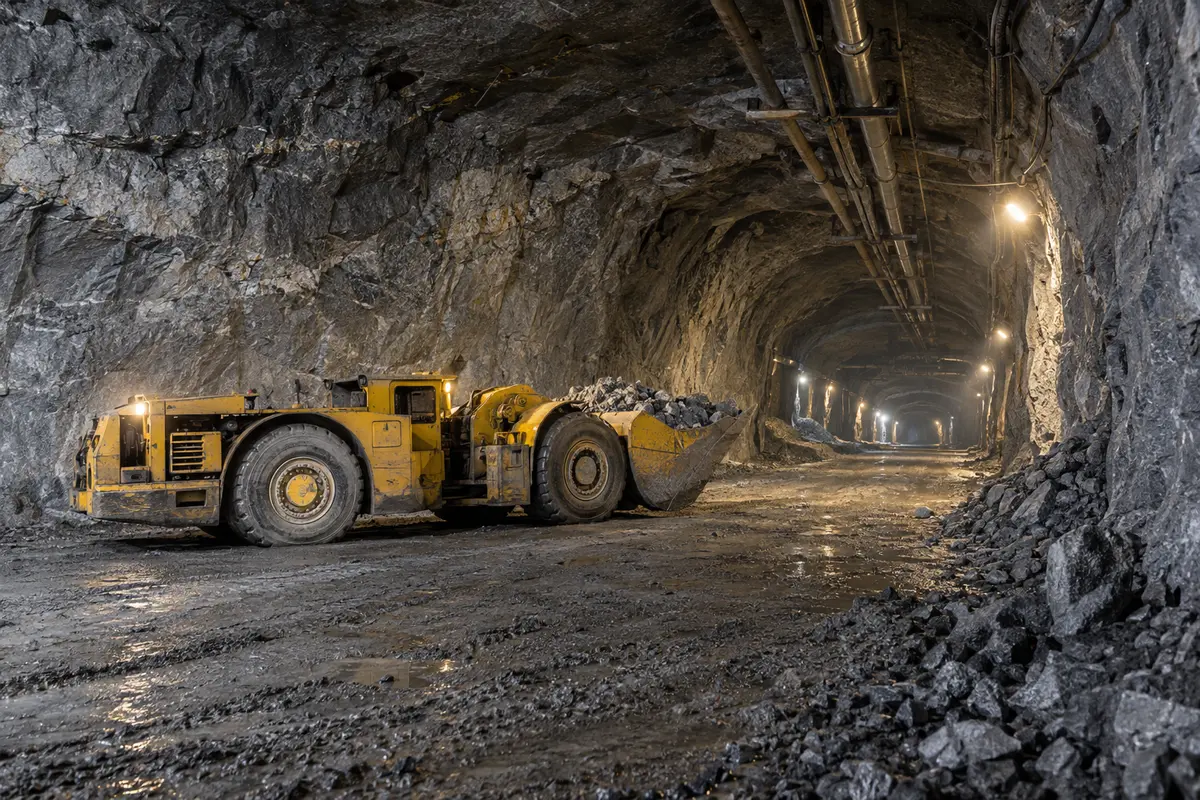 Underground hard-rock mining operations