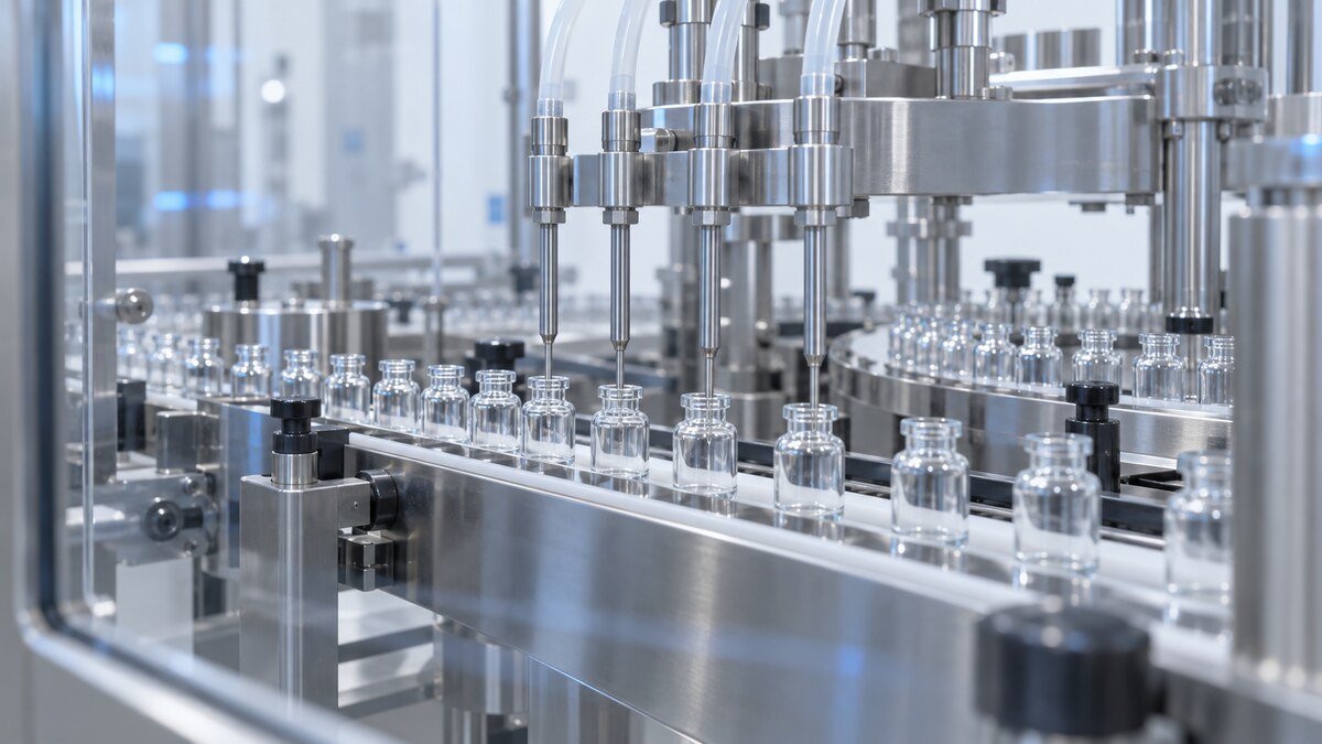 Sterile vial filling equipment