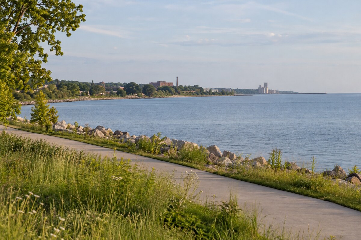 Wisconsin lakefront and manufacturing region Wisconsin lakefront and manufacturing region