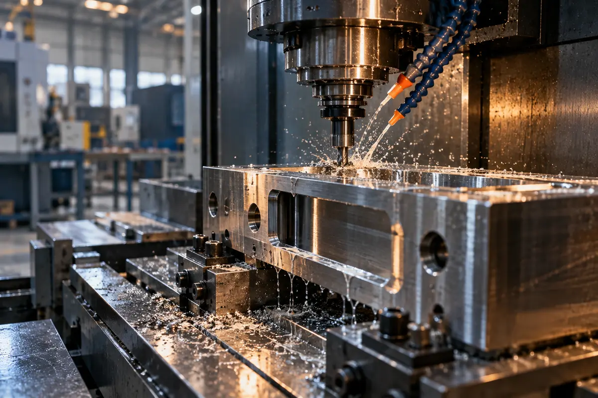 Industrial precision-metal manufacturing