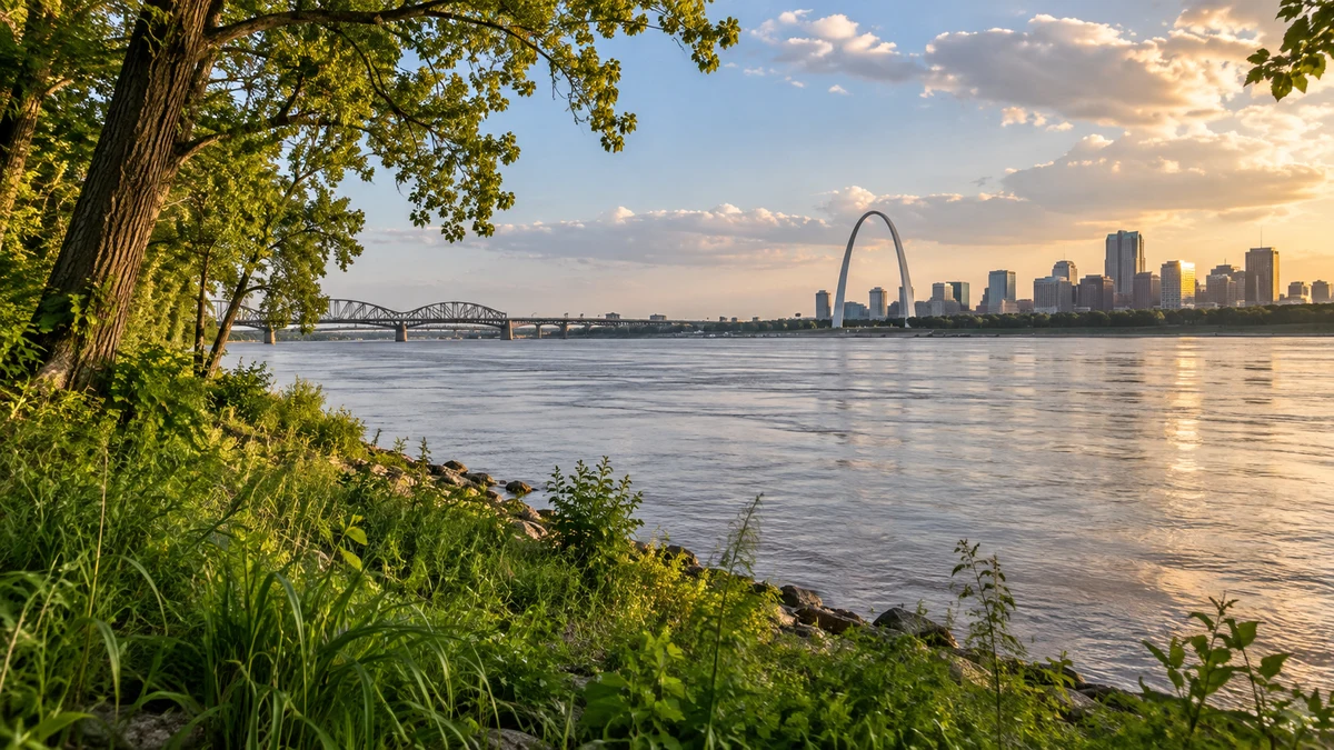 Mississippi River at St. Louis