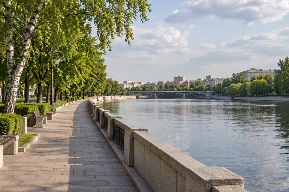 Московская городская набережная