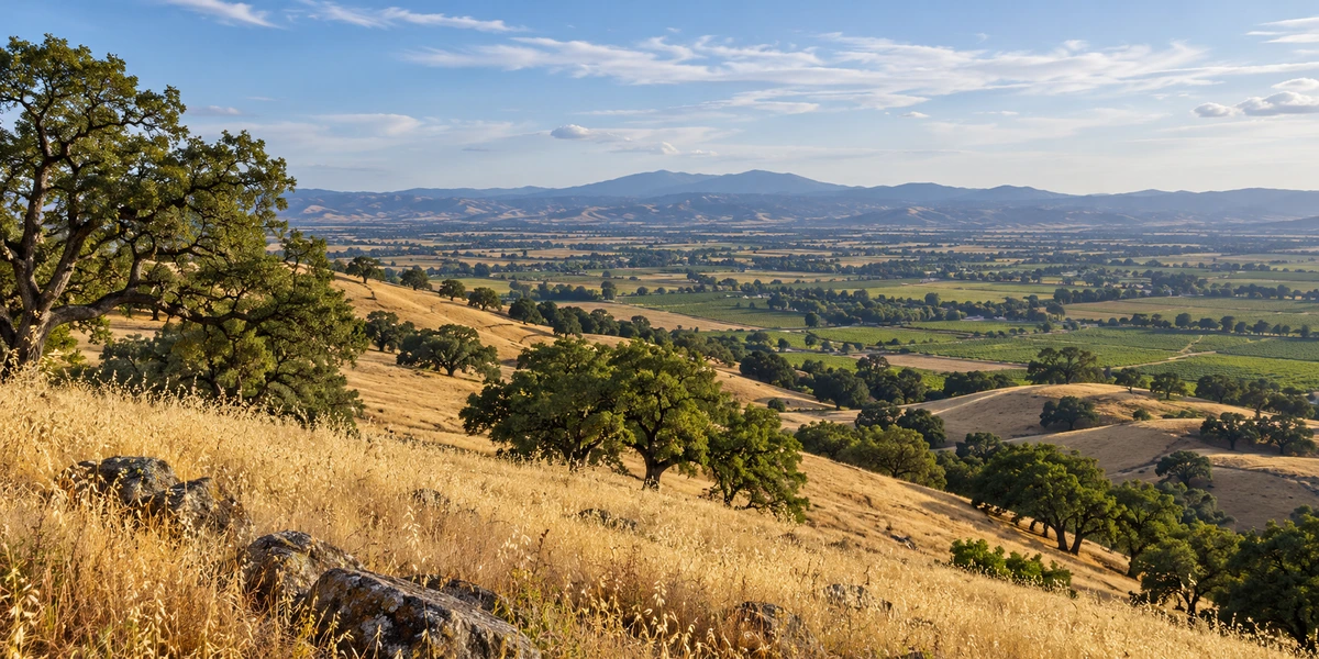 Solano County rolling hills