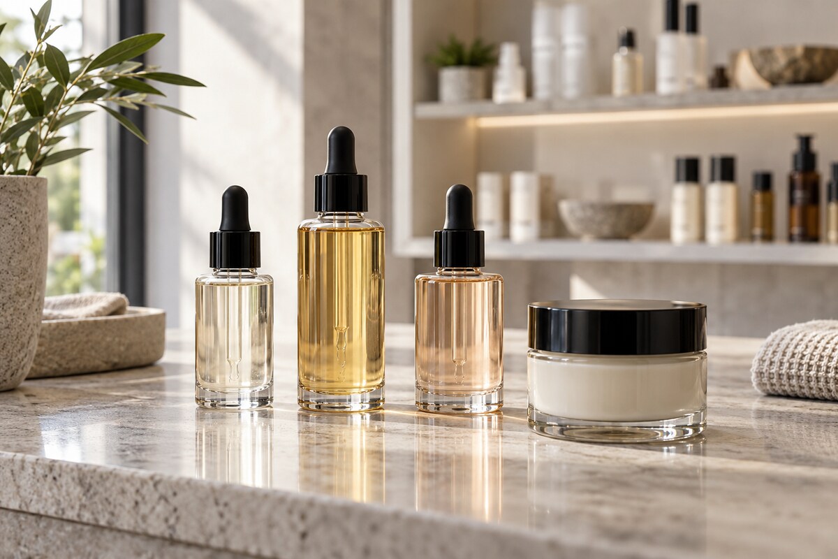 Skincare products and retail distribution