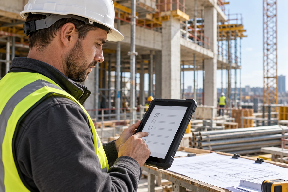 Mobile construction inspections