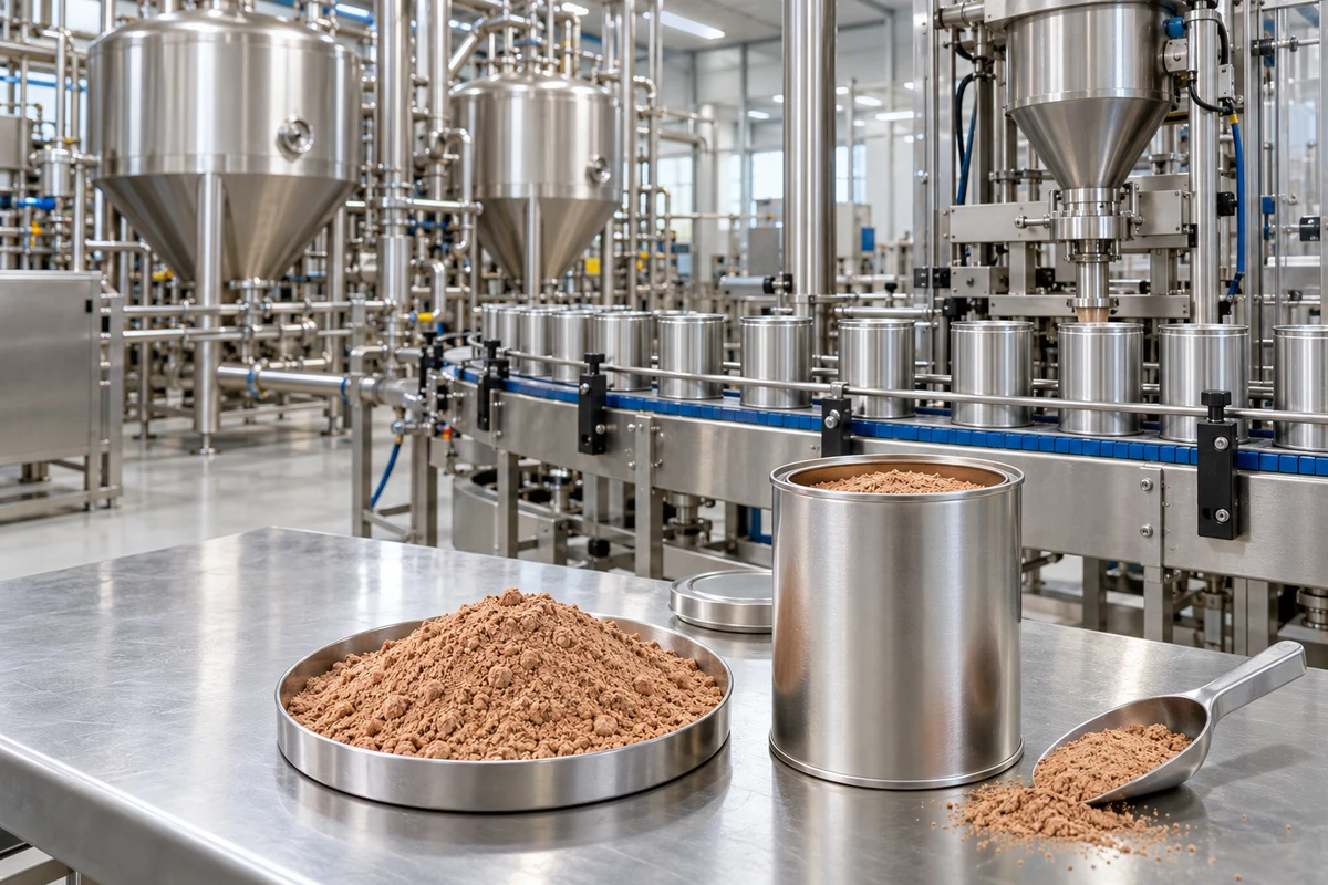 Malted beverage powder manufacturing