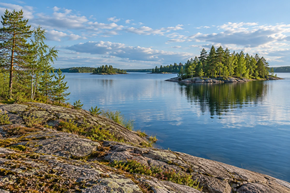 Southern Finnish lakeside