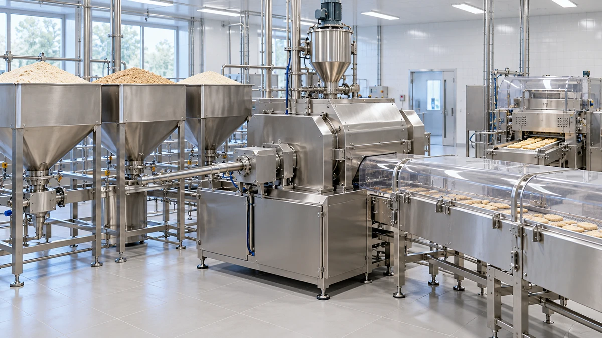 Food manufacturing equipment