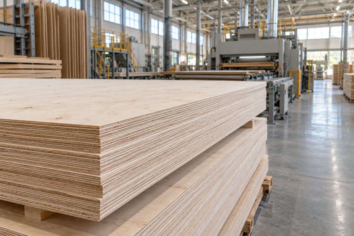 Birch plywood manufacturing