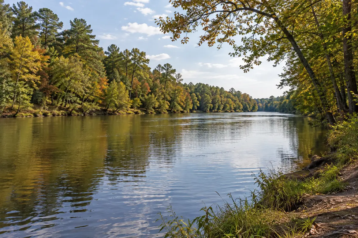 Virginia riverside landscape Virginia riverside landscape