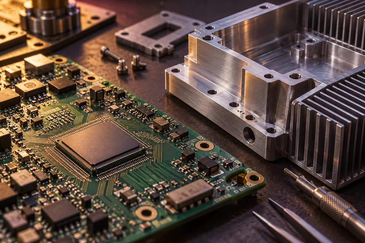 Chip board and mechanical housing
