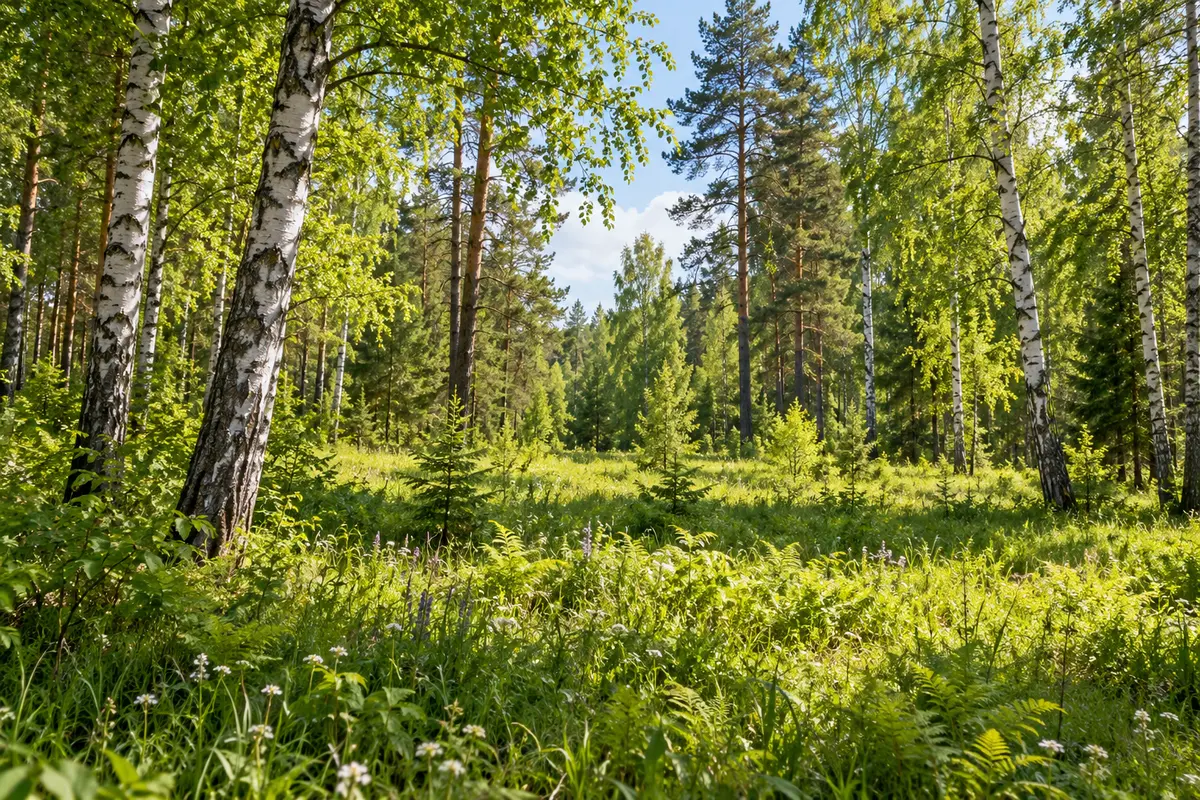 Калужский лесной ландшафт