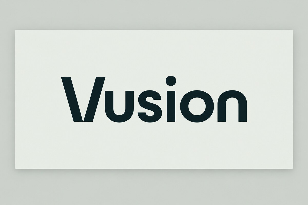 Vusion retail technology Vusion retail technology identity